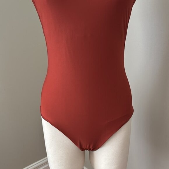 Hurley One Piece Pineapple Swimsuit Orange Sz S - Picture 6 of 11